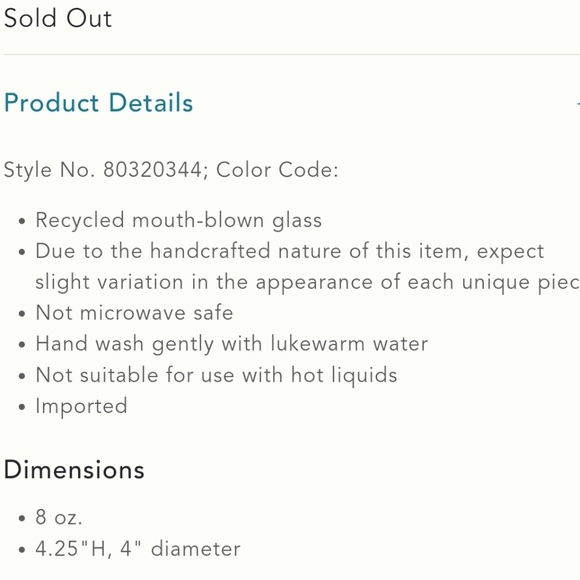 Anthropologie Juno Recycled Coupe Glass - Picture 6 of 15